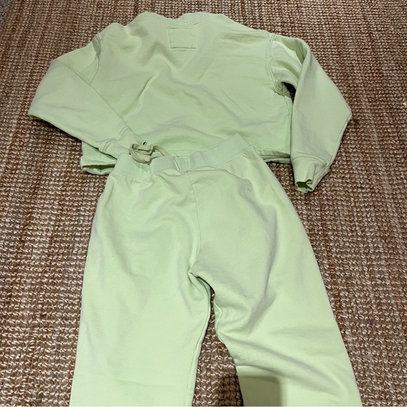 Girlfriend Collective Light Green Tracksuit Set - Picture 7 of 10